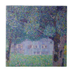 Azulejo De Cerâmica Gustav Klimt - Farmhouse no Alto da Áustria<br><div class="desc">Farmhouse no Alto da Áustria - Gustav Klimt,  Oil on Canvas,  1911</div>