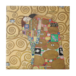 Azulejo De Cerâmica Gustav Klimt - Fulfillment, Stoclet Frieze