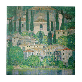 Azulejo De Cerâmica Gustav Klimt - Igreja em Cassone