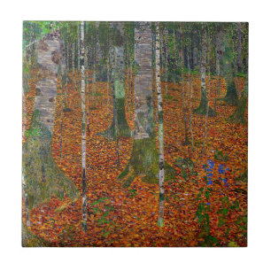 Azulejo De Cerâmica Gustav Klimt - Madeira de Birch