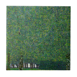 Azulejo De Cerâmica Gustav Klimt - O Parque
