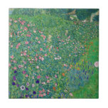 Azulejo De Cerâmica Gustav Klimt - Paisagem do Jardim Italiano<br><div class="desc">Paisagem do Jardim Italiano / Paisagem Horticultural Italiana - Gustav Klimt,  Oil on Canvas,  1913</div>