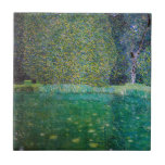 Azulejo De Cerâmica Gustav Klimt - Parque Schloss Kammer am Attersee<br><div class="desc">Pond of Schloss Kammer no Attersee / The Park of Schloss Kammer am Attersee - Gustav Klimt,  Oil on Canvas,  1910</div>