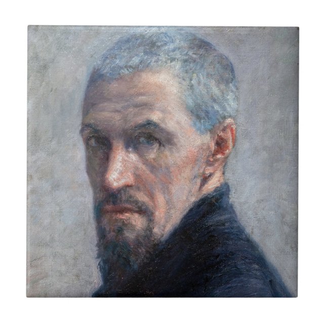 Azulejo De Cerâmica Gustave Caillebotte - Autorretrato (Frente)