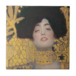 Azulejo De Cerâmica Gustavo Klimt | Judith<br><div class="desc">Judith por imagens de Bridgeman do � de Gustavo Klimt</div>