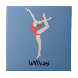 Azulejo De Cerâmica Gymnast feminino