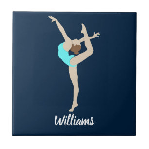 Azulejo De Cerâmica Gymnast feminino