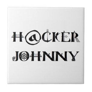Azulejo De Cerâmica hacker Johnny