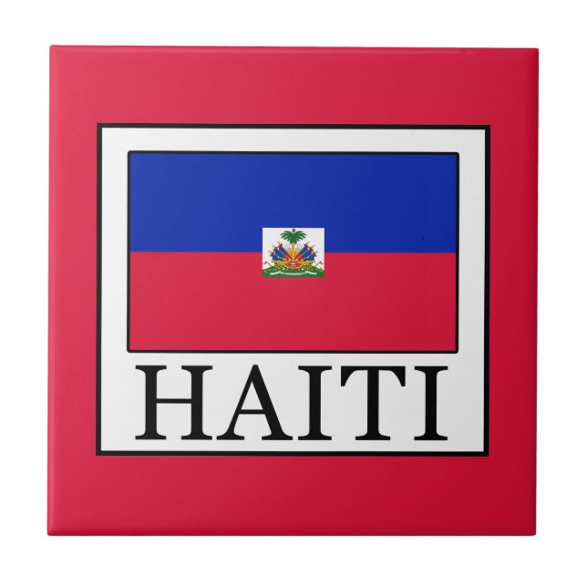 Azulejo De Cerâmica Haiti (Frente)