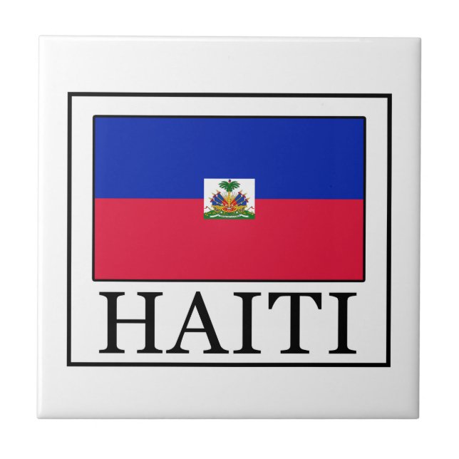 Azulejo De Cerâmica Haiti (Frente)