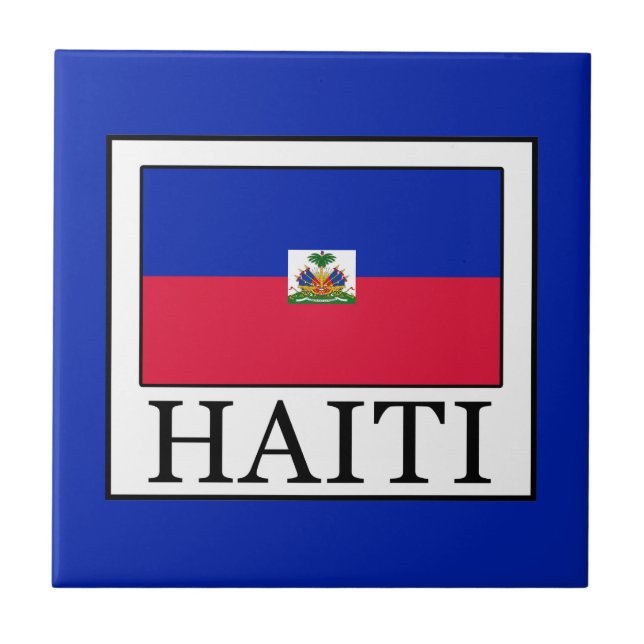 Azulejo De Cerâmica Haiti (Frente)