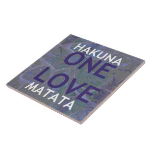 AZULEJO DE CERÂMICA HAKUNA MATATA