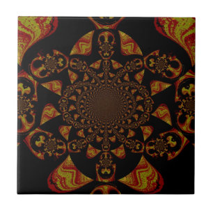 Azulejo De Cerâmica Hakuna Matata Gift Black Jamaica Pop Art.