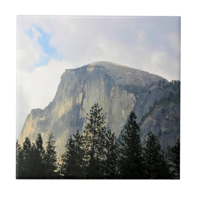 Azulejo De Cerâmica Half Dome, Parque Nacional de Yosemite, CA (Frente)
