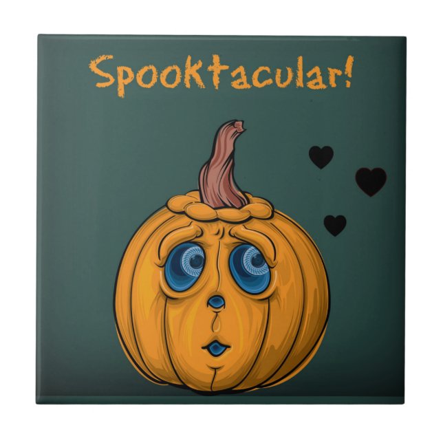 Azulejo De Cerâmica Halloween (Frente)