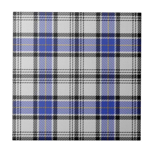 Azulejo De Cerâmica Hannay Tartan (Frente)