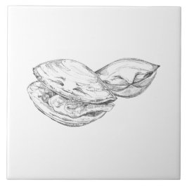 Azulejo De Cerâmica Happy As A Clam Tile