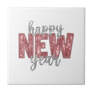 Azulejo De Cerâmica Happy New Year 2026 New Year's Eve Party Countdown
