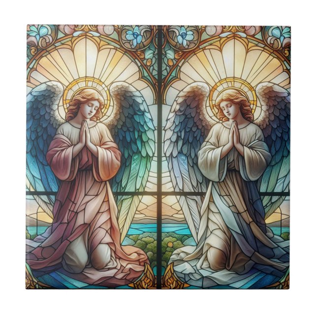 Azulejo De Cerâmica Harmonia Celestial (Frente)