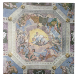 Azulejo De Cerâmica Harmonia universal, ou amor divino, do ceilin