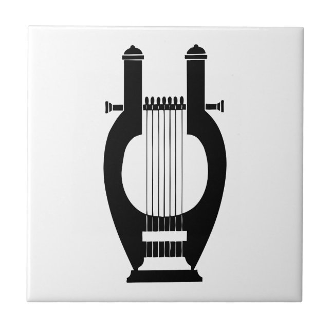 Azulejo De Cerâmica Harp, alivio grego (Frente)