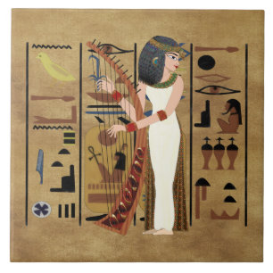 Azulejo De Cerâmica Harpist