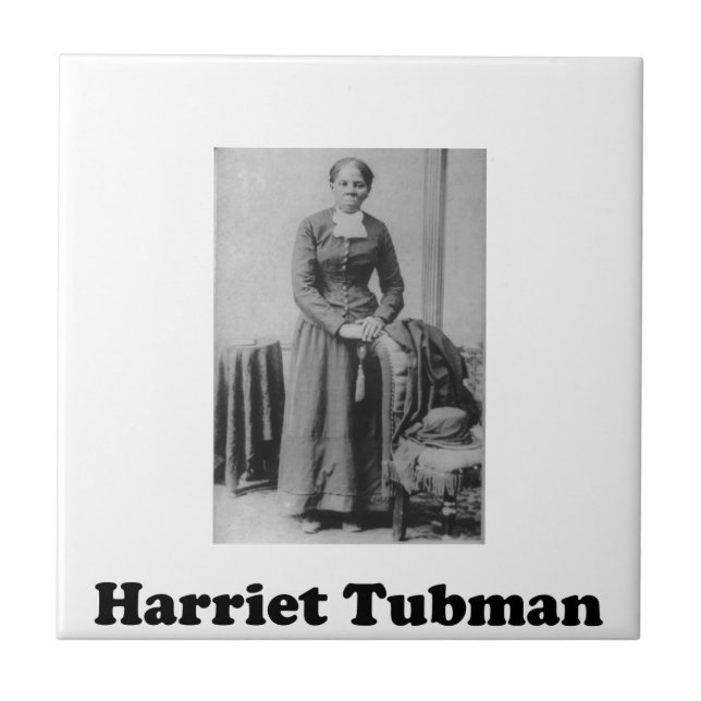Azulejo De Cerâmica Harriet Tubman (Frente)