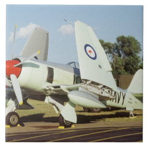 Azulejo De Cerâmica Hawker Sea Fury no CAF, Minnesota Wing, no
