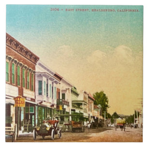 Azulejo de cerâmica Healdsburg East Street