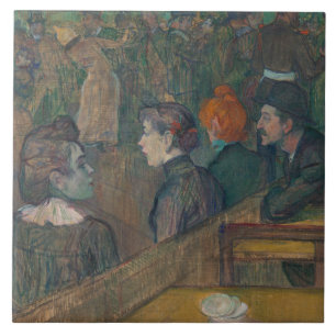 Azulejo De Cerâmica Henri de Toulouse-Lautrec - Moulin de la Galette