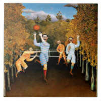 Henri Rousseau - Jogadores De Futebol