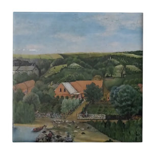 Azulejo De Cerâmica Henry B. Pauls Homestead Cerâmica Azulejo