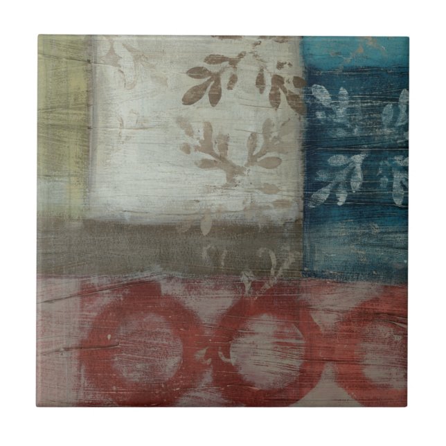 Azulejo De Cerâmica Heritage Abstrato II (Frente)