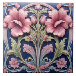 Azulejo De Cerâmica Hibiscus rosa