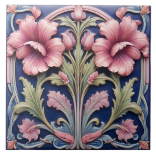 Azulejo De Cerâmica Hibiscus rosa