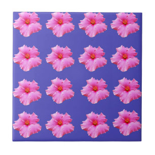 Azulejo De Cerâmica Hibiscus Summer Breeze,_