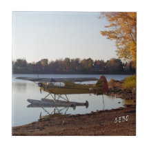 Hidroavião pelo lago