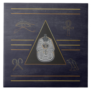 Azulejo De Cerâmica Hieroglifos do Faraó Egípcio