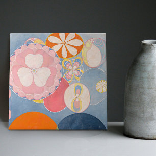 Azulejo De Cerâmica Hilma Af Klint Childhood The Ten Largest No. 2