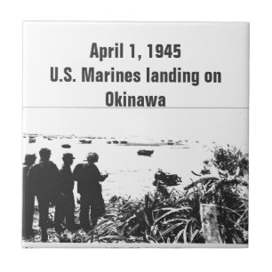 Azulejo De Cerâmica História Americana dos Soldados da Guerra Mundial