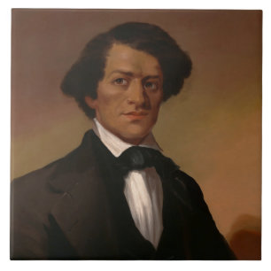 Azulejo De Cerâmica História Negra: Direitos Civis de Fred Douglass 18