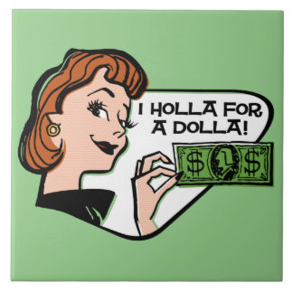 Azulejo De Cerâmica Holla Para Um Azulejo Dolla Cerâmica