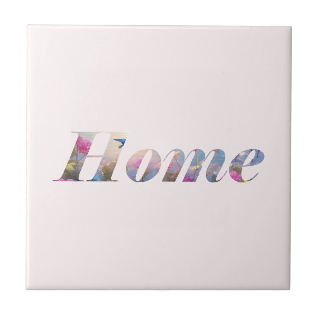 Azulejo De Cerâmica Home (Frente)