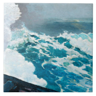Azulejo De Cerâmica Homer - Northeaster, 1895