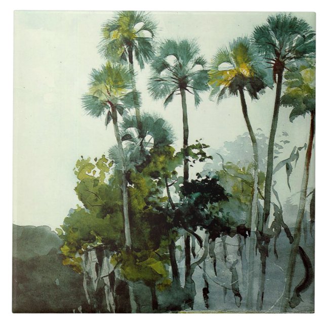 Azulejo De Cerâmica Homer - Rio Homosassa (Frente)