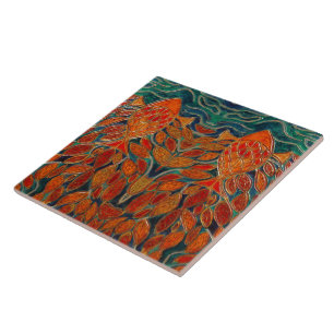 Azulejo De Cerâmica "Homeward" (pintura)