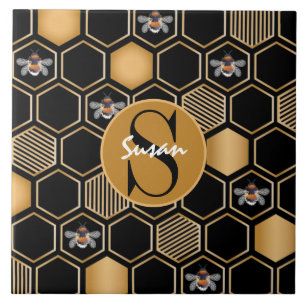 Azulejo De Cerâmica Honeycomb Pattern