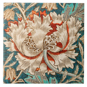 Azulejo De Cerâmica Honeysuckle, William Morris
