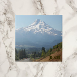 Azulejo De Cerâmica Hood River Valley e Mount Hood