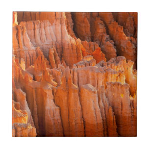 Azulejo De Cerâmica Hoodoos da rocha na luz da manhã
